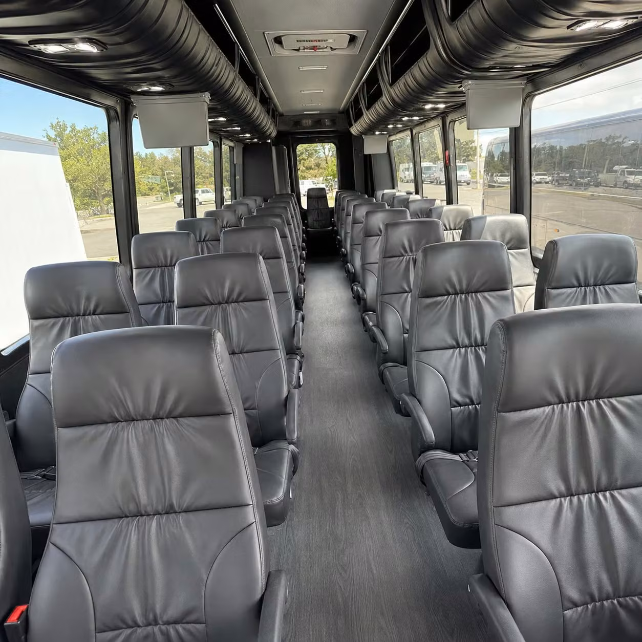 30 passenger minibus interior