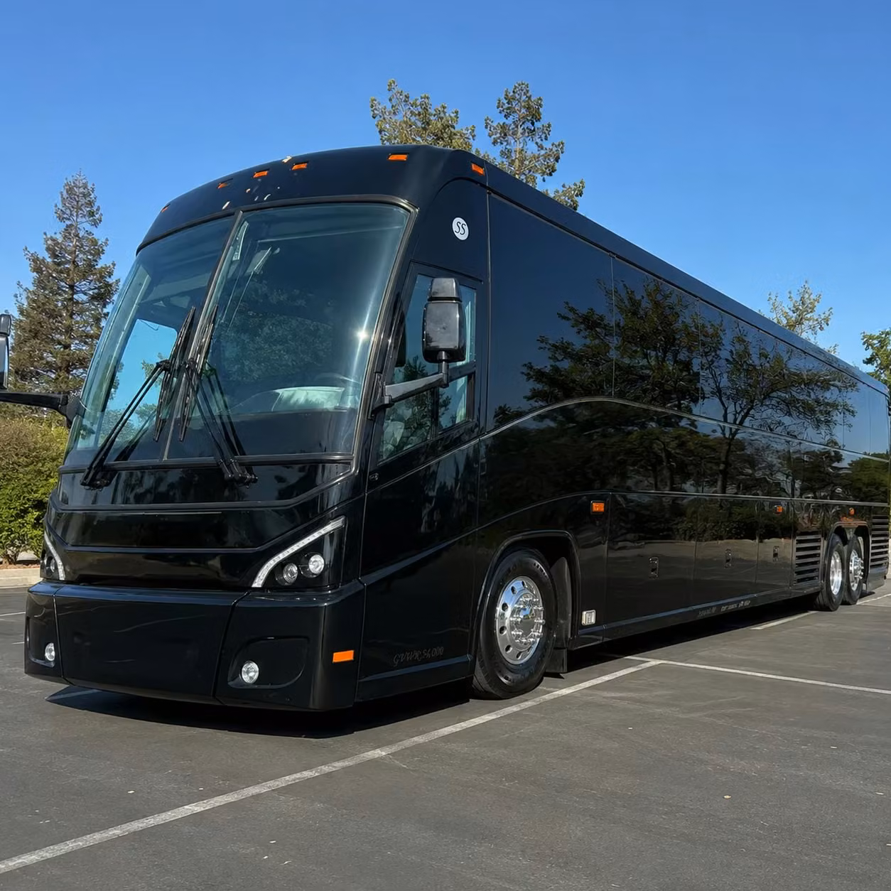 dependable charter bus rentals for military training movements across the central valley
