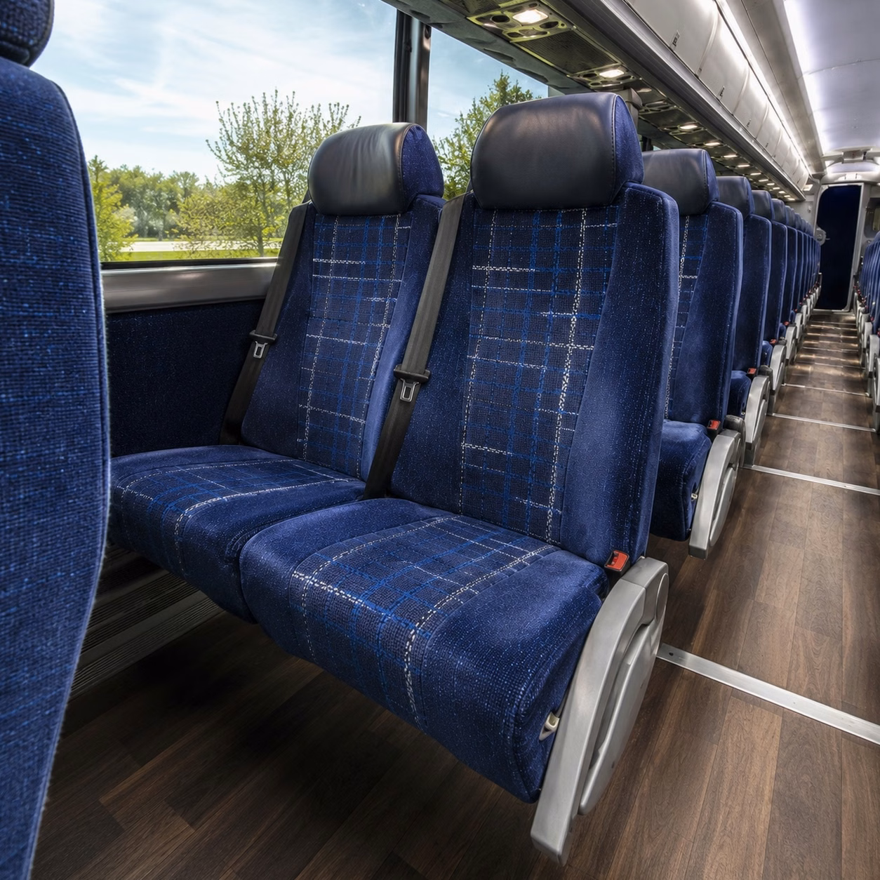 how bus type changes charter bus prices in turlock california
