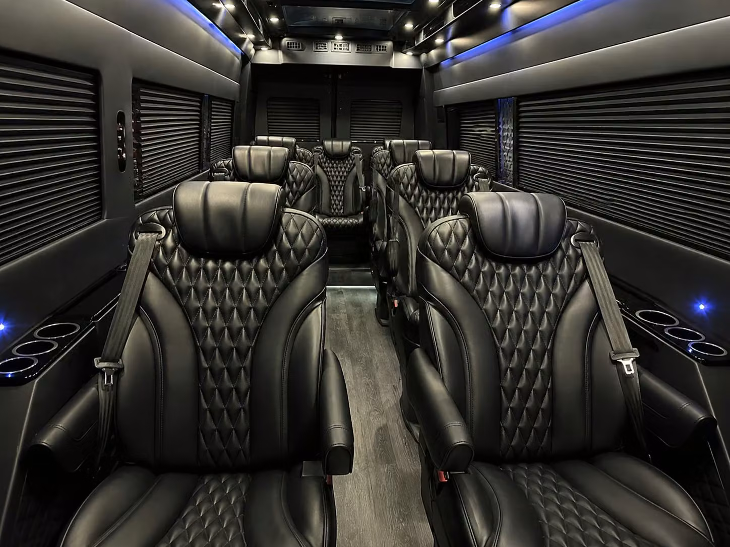sprinter van with driver interior