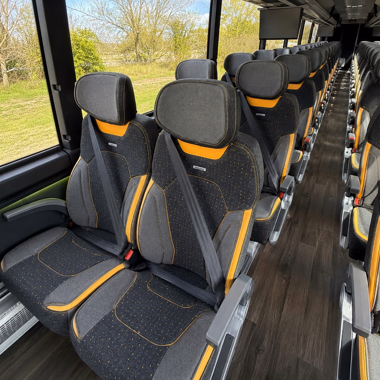 turlock airport transfer charter bus rentals