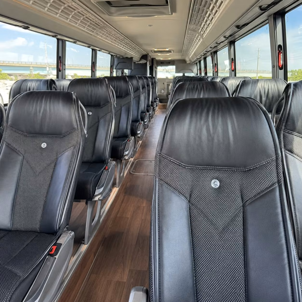 turlock charter bus inside